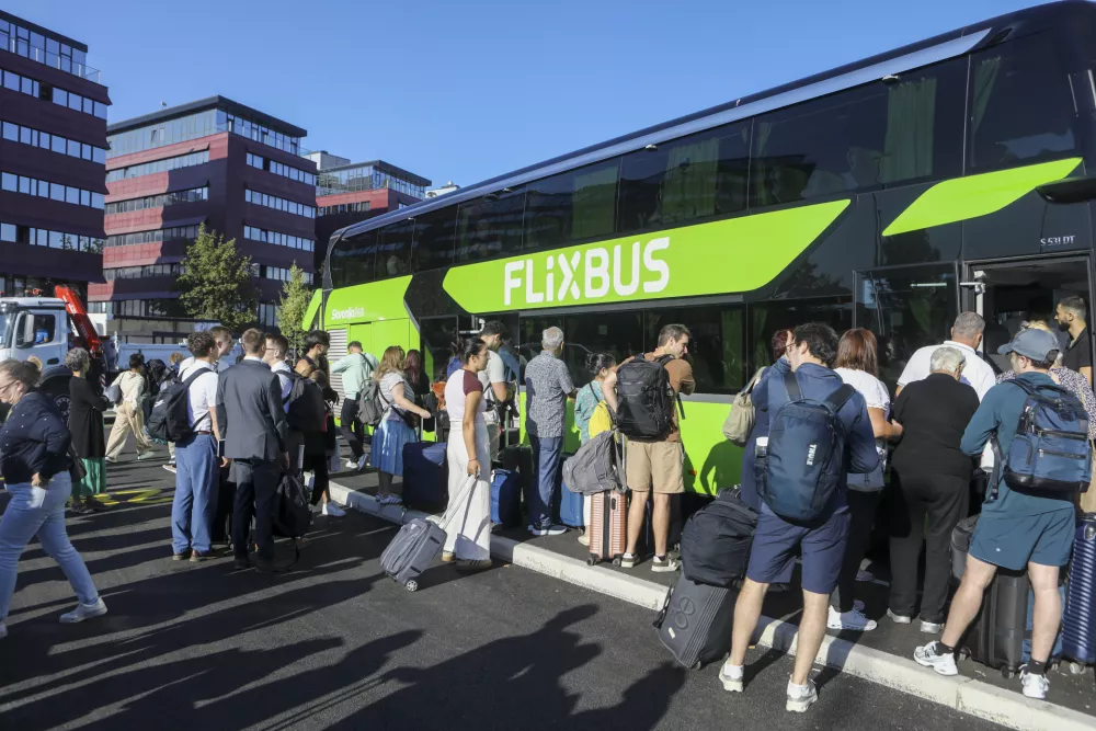 24.8.2026 - nova začasna avtobusna postaja ljubljanaFoto: Luka Cjuha