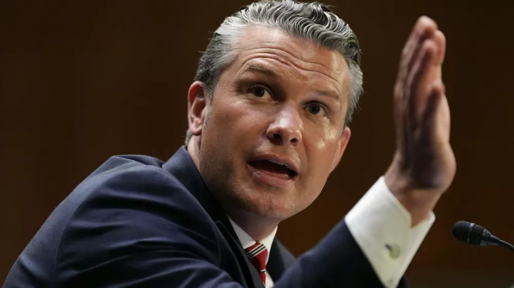 Defense Secretary Pete Hegseth testifies at a Senate Appropriations Committee hearing, Tuesday, July 21, 2026, on Capitol Hill in Washington. (AP Photo/Jacquelyn Martin)