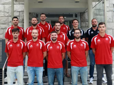 25.08.2026 - rokomet, Grosist Slovan, tiskovna konferencaekipaFoto: Tomaž Skale