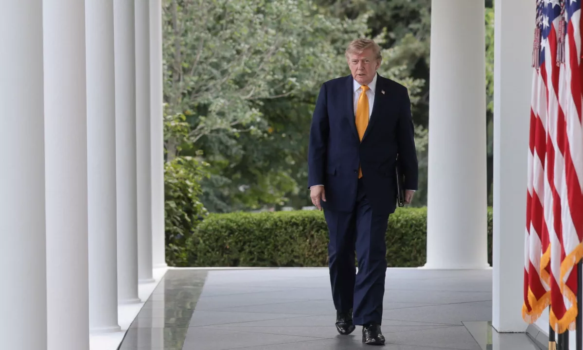 Trumpova provokacija: ontarijsko jezero naj bi postalo ameriško