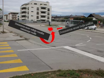 pu kranj križi&scaron;če nesreča