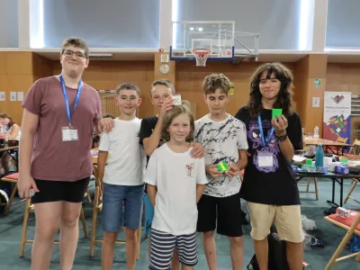Državno prvenstvo v re&scaron;evanju Rubikove kocke, Dobrova 2026, Rubik klub Slovenija / Foto: Nata&scaron;a Bucik Ozebek