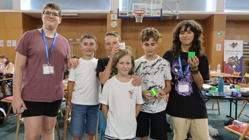 Državno prvenstvo v re&scaron;evanju Rubikove kocke, Dobrova 2026, Rubik klub Slovenija / Foto: Nata&scaron;a Bucik Ozebek