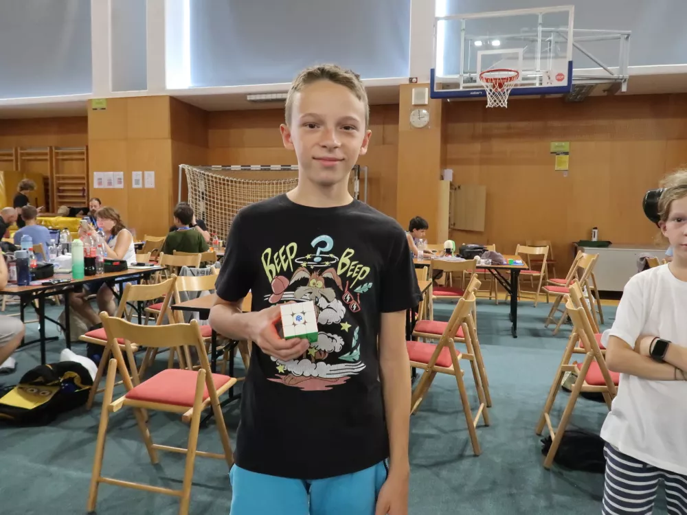 Državno prvenstvo v re&scaron;evanju Rubikove kocke, Dobrova 2026, Rubik klub Slovenija / Foto: Nata&scaron;a Bucik Ozebek