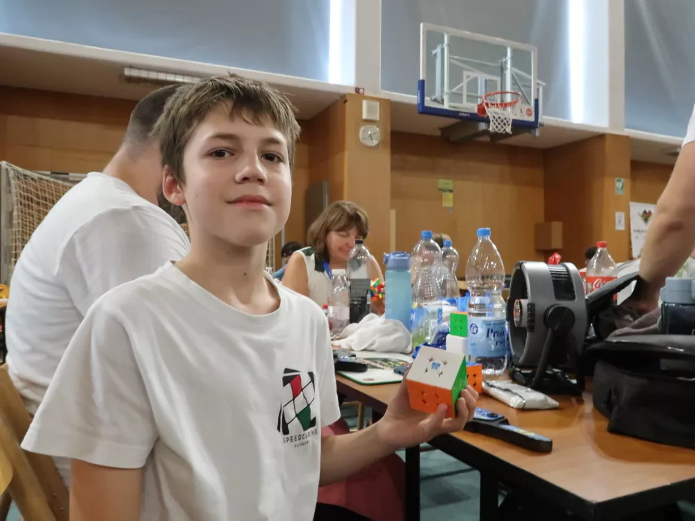 Državno prvenstvo v re&scaron;evanju Rubikove kocke, Dobrova 2026, Rubik klub Slovenija / Foto: Nata&scaron;a Bucik Ozebek