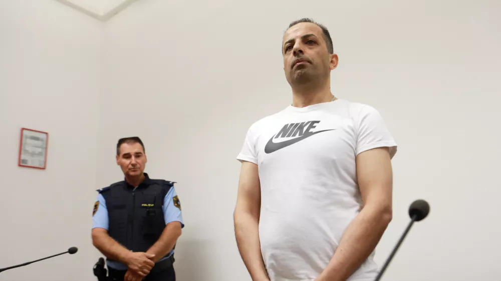 26.08.2026 - sodi&scaron;če, obtoženi Aziz Ra&scaron;idFoto: Tomaž Skale