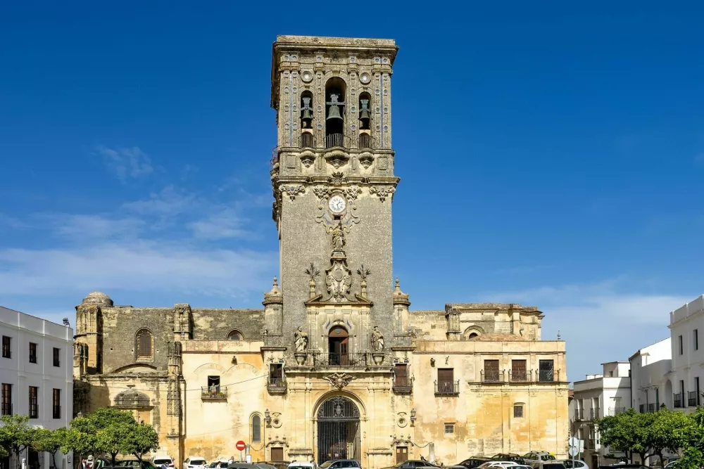 Bell tower of Santa Maria de la Asuncion church in Arcos de la Frontera, Andalusia, Spain / Foto: Rudolf Ernst