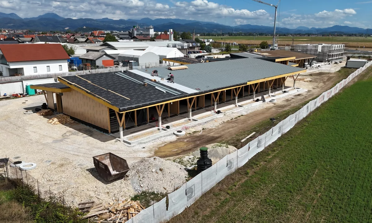 Mengeški terminal raste, občina vlaga milijone