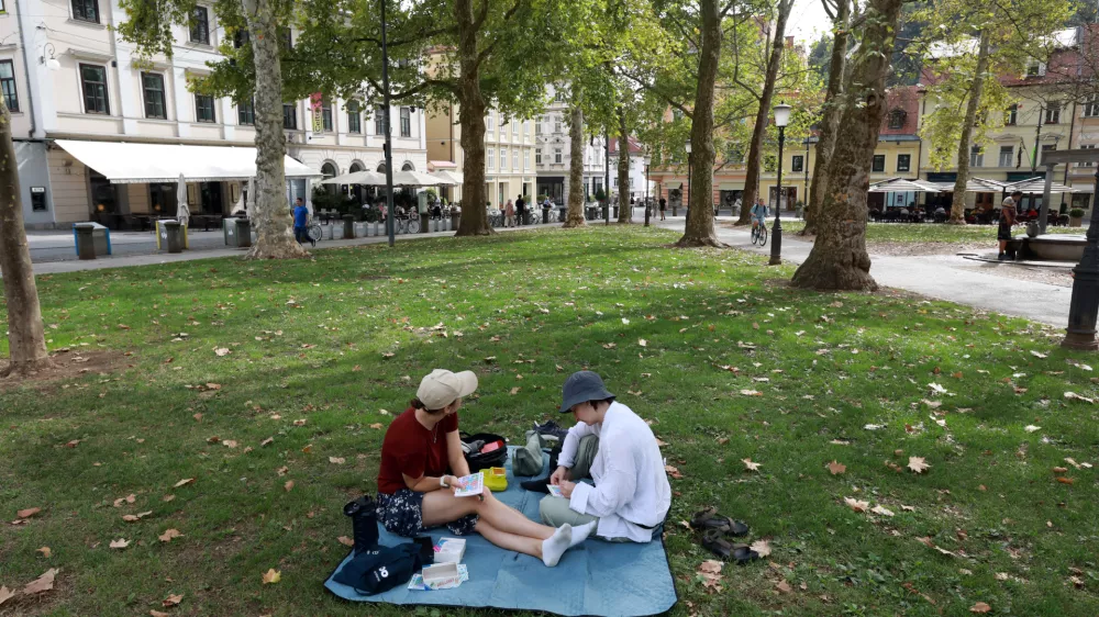 27.08.2026 - park Zvezda, počitek, piknik,Foto: Tomaž Skale