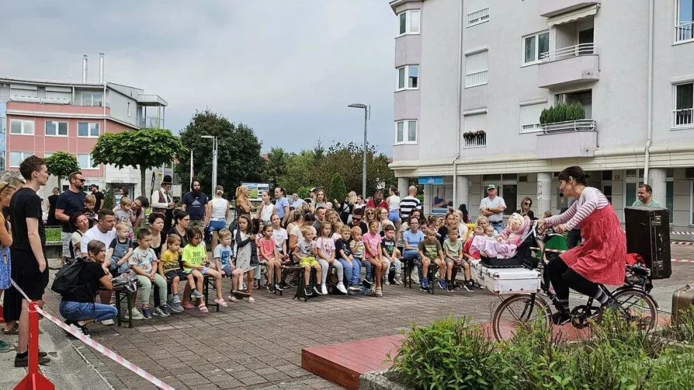 Vsako leto ob koncu poletja se Trzin prelevi v živahno sredi&scaron;če kulture in zabave. Foto: Občina Trzin