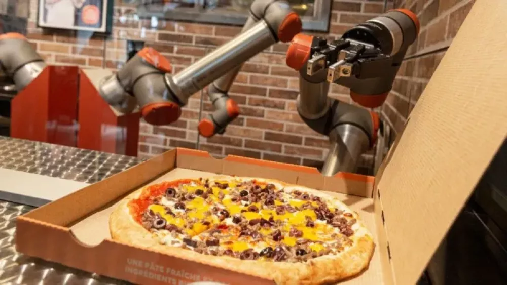Pizza robot