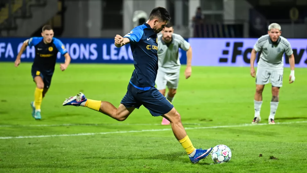 Svit Se&scaron;lar26.08.2026 Play off za Ligo Prvakov - NK Celje - Slovan BratislavaFOTO: Nik Erik Neubauer