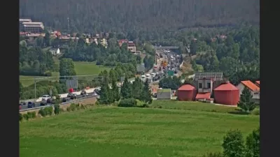 Stanje pri Postojni ob 12.30 uri.