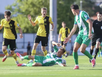 - 29.08.2026 - nogmet - 1.SNL - Kalcer Radomlje: Olimpija Ljubljana//FOTO: Jaka Gasar