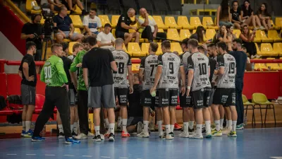 Rokometa&scaron;i Trima so zmagovalci slovenskega superpokala. 