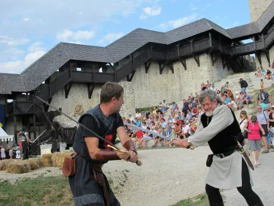 Celjski grad sablja / Foto: Mojca Gru&scaron;ovnik