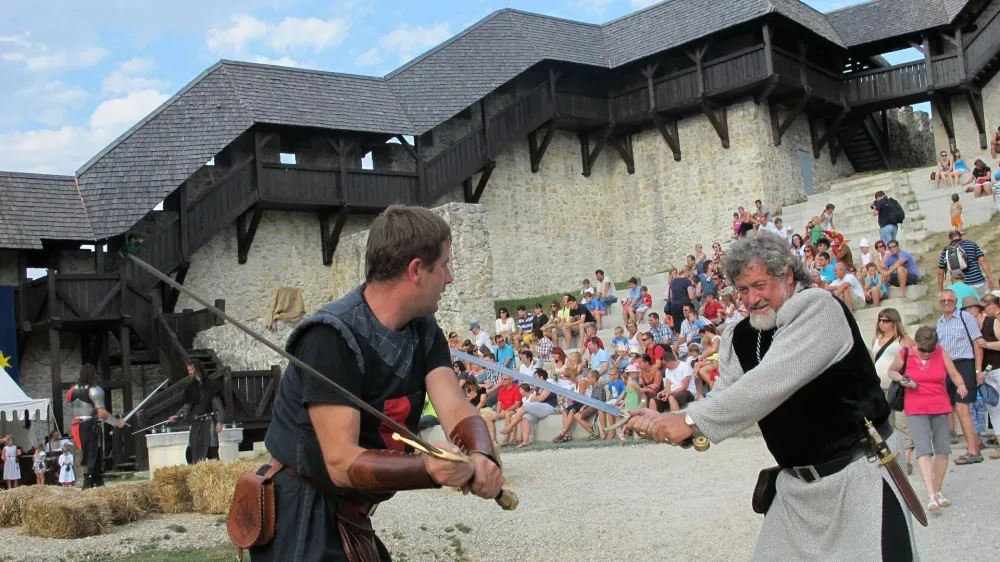 Celjski grad sablja / Foto: Mojca Gru&scaron;ovnik
