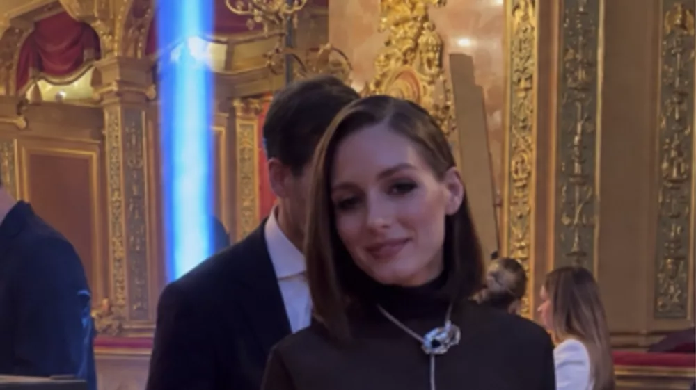 Povabljeni je bila tudi modna vplivnica Olivia Palermo. Foto: zajem zaslona ig
