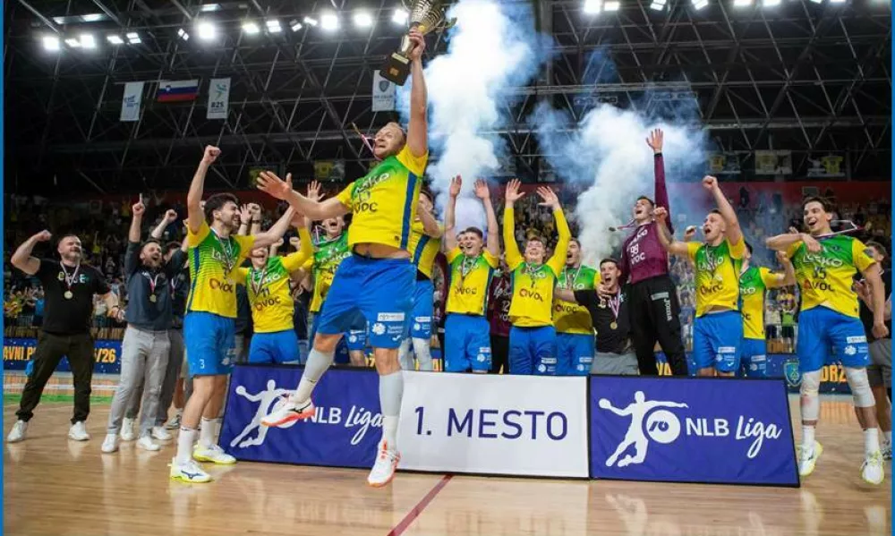 rokomet, celje pivovarna la&scaron;ko, slovan, finale državnega prvenstva