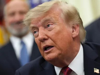 President Donald Trump speaks in the Oval Office of the White House, Monday, Aug. 31, 2026, in Washington. (AP Photo/Jacquelyn Martin)