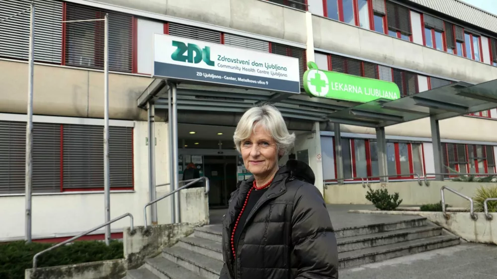 - 11.12.2023 &ndash; prof. dr. Antonija Poplas Susič, specialist družinske medicine - direktorica Zdravstvenega doma ZD Ljubljana//FOTO: Tomaž Skale