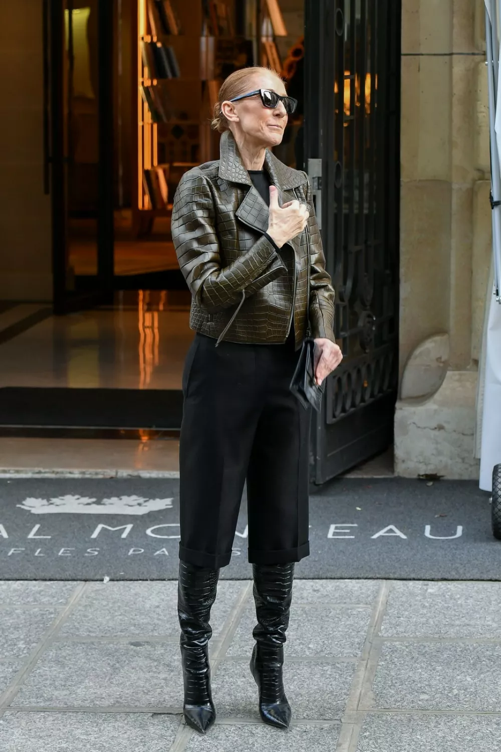 Celine Dion is seen at the Royal Monceau Hotel on August 31, 2026 in Paris, France.//PECQUENARDCYRIL_0103/Credit:Cyril Pecquenard/SIPA/2609010819,Image: 1129840824, License: Rights-managed, Restrictions:, Model Release: no 