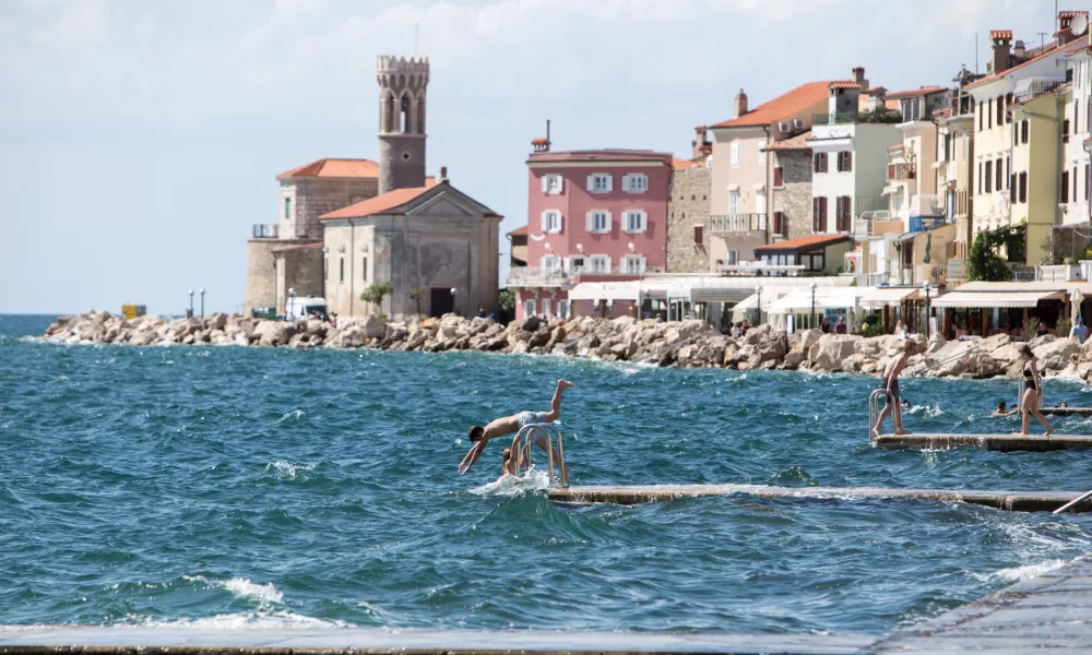 - Piran, Piranski zaliv, arbitraĹľaFoto: MatjaĹľ RuĹˇt