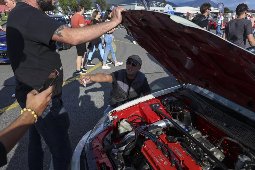 - 21.09.2024 - drag racing - dirkanje z avtomobili, letali&scaron;če Lesce //FOTO: Jaka Gasar