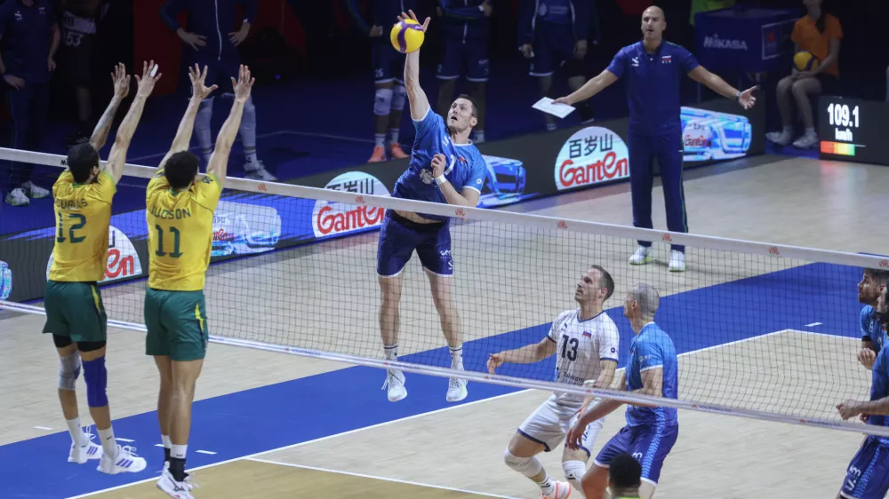 Tonček &Scaron;tern- 27.06.2026 - odbojka - liga narodov - Slovenija: Brazilija//FOTO: Jaka Gasar