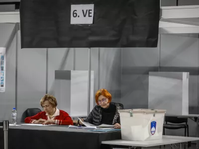 22.3.2026 - volitve v državni zbor 2026 - parlamentarne volitve 2026 - voli&scaron;čeFoto: Luka Cjuha