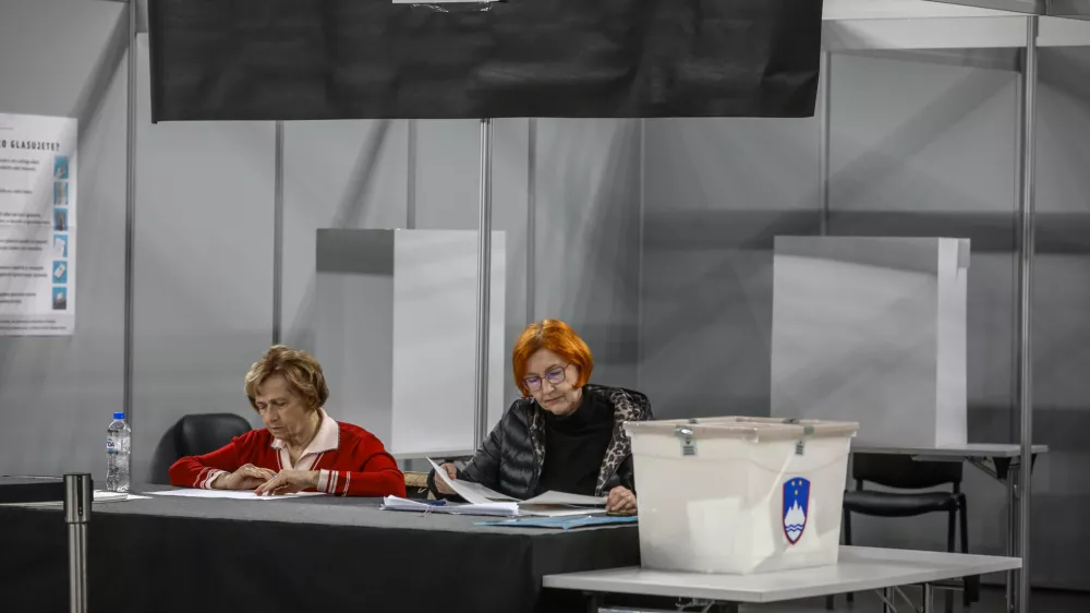 22.3.2026 - volitve v državni zbor 2026 - parlamentarne volitve 2026 - voli&scaron;čeFoto: Luka Cjuha