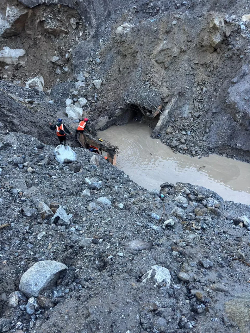 Nepal&nbsp;army soldiers work during a search and&nbsp;rescue&nbsp;operation outside a&nbsp;tunnel&nbsp;near the Hydropower Project sites, following deadly flash floods and mudslides, in Rasuwa district,&nbsp;Nepal, in this handout obtained by Reuters on September 2, 2026.&nbsp;Nepal&nbsp;Army/Handout via REUTERS THIS IMAGE HAS BEEN SUPPLIED BY A THIRD PARTY. MANDATORY CREDIT. NO RESALES. NO ARCHIVES.