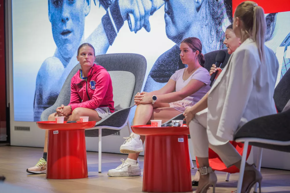Ljubljana, Triglav Lab.Novinarska konferenca pred zacetkom mednarodnega zenskega teniskega turnirja WTA Zavarovalnica Triglav Ljubljana 2026.