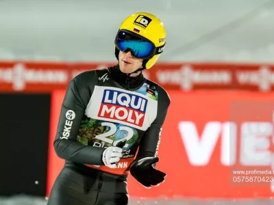 Ski Jumping, Kranjska Gora, Planica World Championships (Singles Final), Evgeny Klimov, 12-Dec-2020,,Fotografija: 575870423, Licenca: Rights-managed, Omejitve:, Izdaja modela: no 