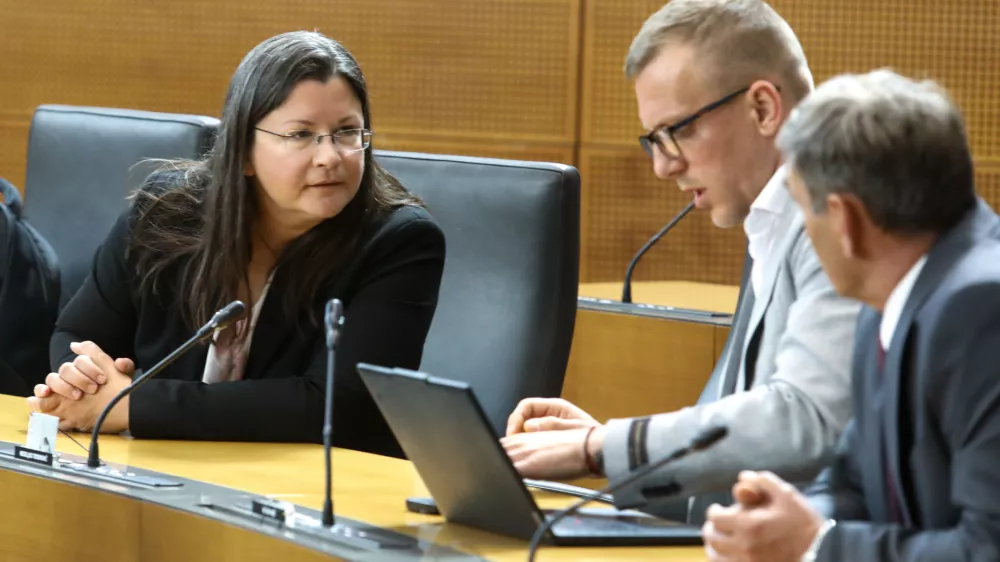 Katja Kokot resnica22.5.2026 - državni zbor - izredna seja DZ, na kateri bodo obravnavali predlog za izvolitev prvaka SDS Janeza Jan&scaron;e za predsednika vlade;Foto: Luka Cjuha