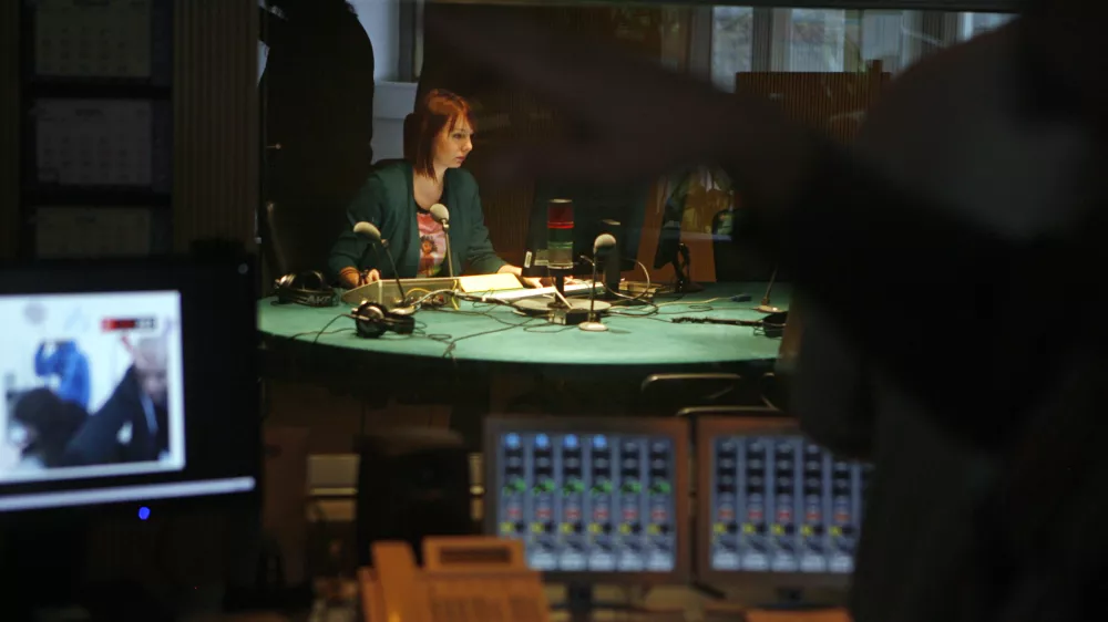 radijski studio- Radio Slovenija 2014 - Javni zavod RTV Slovenija - //FOTO: Bojan Velikonja