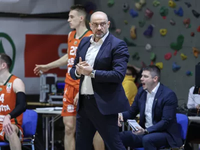 Zvezdan Mitrović- 20.02.2026 - ko&scaron;arka - finale pokala Slovenije za Mo&scaron;ke - Cedevita Olimpija je zmagovalec pokala Spar//FOTO: Jaka Gasar