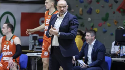 Zvezdan Mitrović- 20.02.2026 - košarka - finale pokala Slovenije za Moške - Cedevita Olimpija je zmagovalec pokala Spar//FOTO: Jaka Gasar