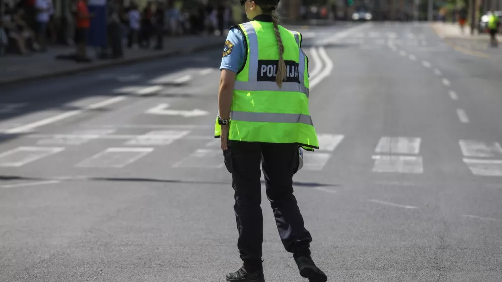 05.06.2025 - Simbolična fotografija Policija - prometna nesreča - policijski trakFoto: Luka Cjuha