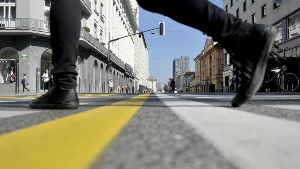 pe&scaron;ecEvropski teden mobilnosti 2012 na temo Prava smer      //FOTO: Tomaž Zajel&scaron;nik