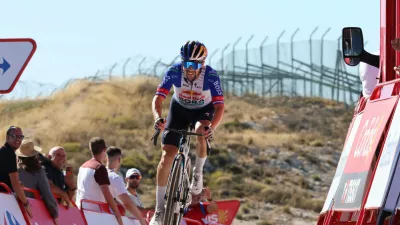 30-08-2026 Vuelta A Espana Tappa 09 Villajoyosa - Alto De Aitana 2026, Red Bull - Bora Hansgrohe Roglic, Primoz Alto De Aitana,Image: 1129357804, License: Rights-managed, Restrictions: PUBLICATIONxNOTxINxITAxFRAxNED, Model Release: no 