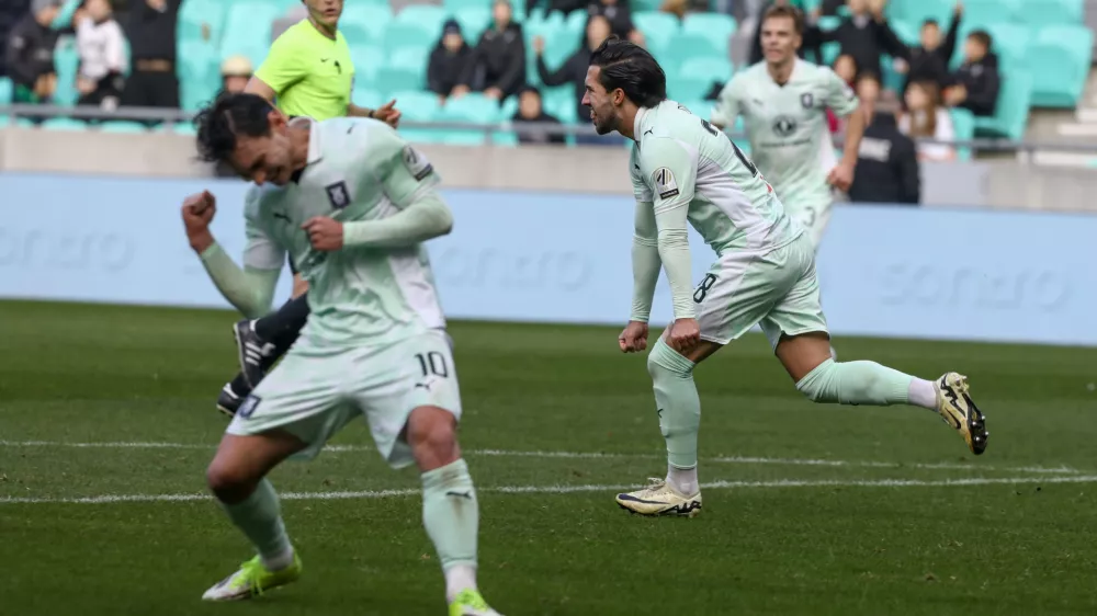 Dimitar Mitrovski8.2.2026 - stadion Stožice nogomet Olimpija - CeljeFoto: Luka Cjuha