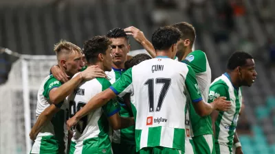 5.9.2026 - Nogomet stadion Stožice tekma Olimpija - Brinje Grosuplje Foto: Luka Cjuha