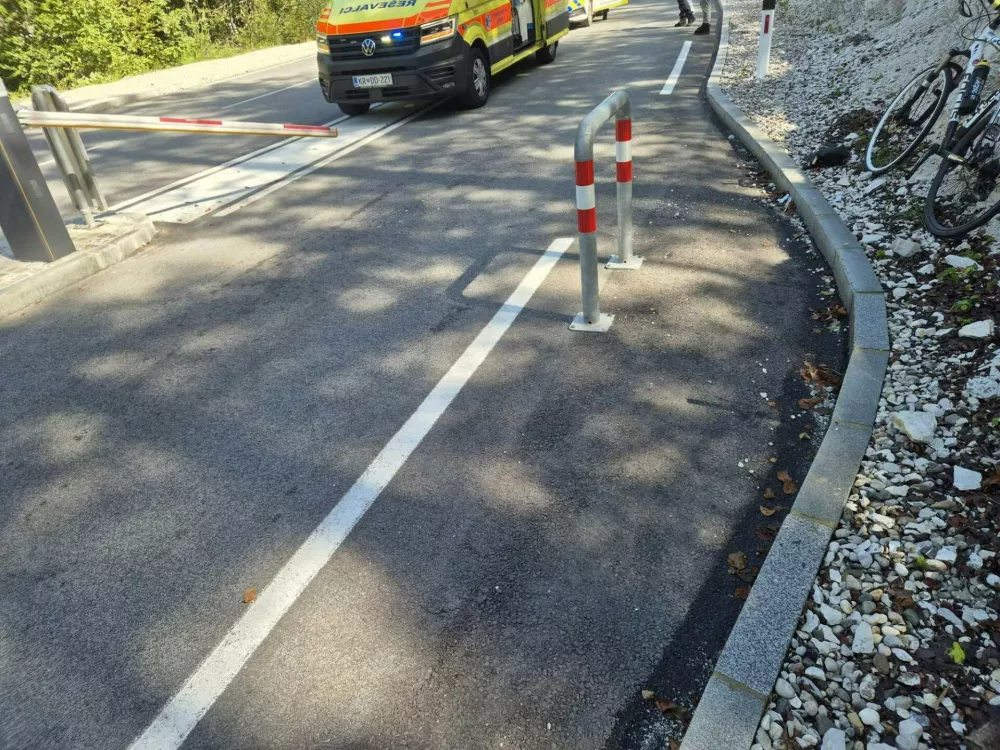 Vr&scaron;ič zapornice, nesreča