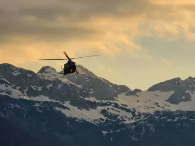 Helikopter, Gorska re&scaron;evalna zveza, voja&scaron;ki helikopter, gore, planine