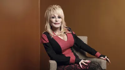 FILE - Dolly Parton poses at the Carnegie Medal of Philanthropy Ceremony in New York, on Oct. 13, 2022. (AP Photo/Andres Kudacki, File)