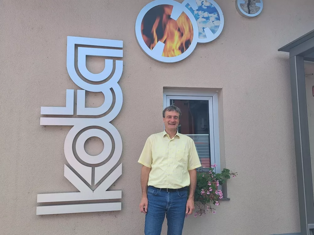 Miha Gre&scaron;ak direktor podjetja Kota Petrovče