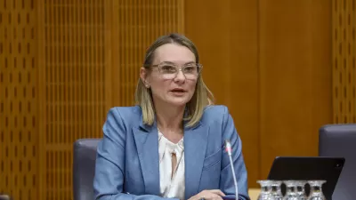 Polona Rifelj2.6.2026 - predstavitev kandidatke za ministrico za okolje in prostor Polone Rifelj pred pristojnim odborom DZFoto: Luka Cjuha