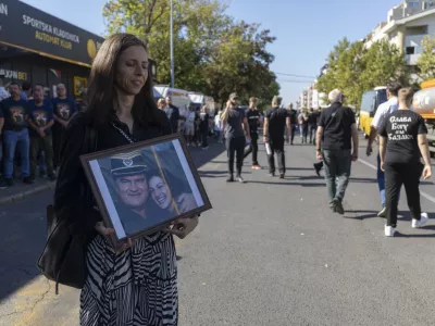 Farewell to Ratko Mladic at St. Luke Church in the Vidikovac neighborhood of Belgrade, Serbia, on September 7, 2026. (Photo by Maxim Konankov/NurPhoto)NO USE FRANCE