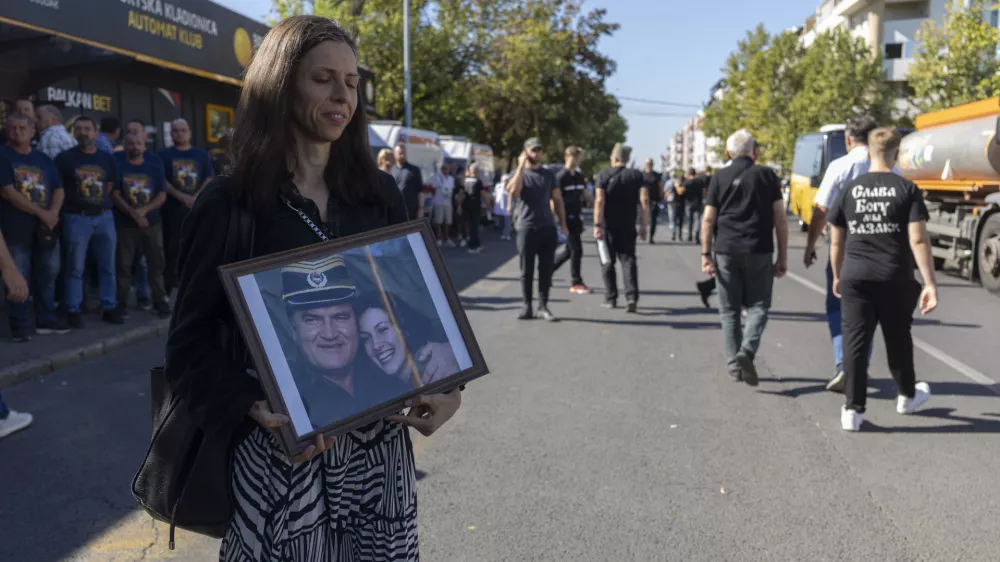 Farewell to Ratko Mladic at St. Luke Church in the Vidikovac neighborhood of Belgrade, Serbia, on September 7, 2026. (Photo by Maxim Konankov/NurPhoto)NO USE FRANCE
